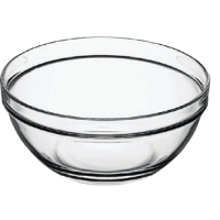 Glass Bowls | Chef's Prep Bowls | 126ml Capacity | Luminarc HY871 (36 Pack)