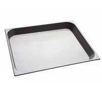 Stainless Steel Gastronorm Pan | 2/1 x 65mm Deep | Food Container | Modena GN21-65
