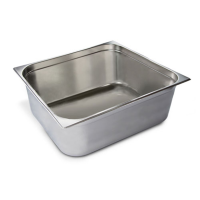 Stainless Steel Gastronorm Pan | 2/1 GN Container | 150mm Deep | Modena