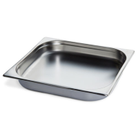 Stainless Steel Gastronorm Pan | 2/3 GN Container | 40mm Depth | Modena