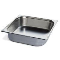 Stainless Steel Gastronorm Pan | 2/3 GN Container | 100mm Deep | Modena