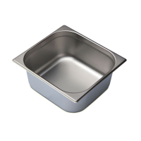 Stainless Steel Gastronorm Pan | 2/3 GN Container | 150mm Deep | Modena