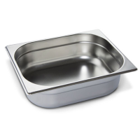 Stainless Steel Gastronorm Pan | 1/2 GN Container | 100mm Deep | Modena