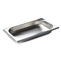 Stainless Steel Gastronorm Pan | 1/4 GN Container | 20mm Depth | Modena