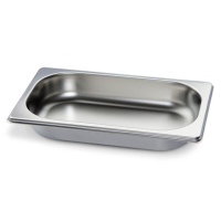 Stainless Steel Gastronorm Pan | 1/4 Gastronorm Container | 40mm Depth | Modena