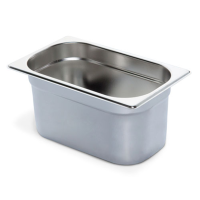 Stainless Steel Gastronorm Pan | 1/4 GN Container | 150mm Deep | Modena