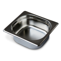 Stainless Steel Gastronorm Pan | 1/6 GN Container | 65mm Depth | Modena
