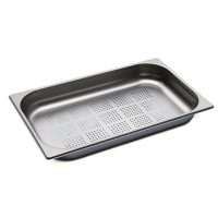 Gastronorm Pan | Perforated Container | 1/1 65mm Depth | GN 1/1x65mm
