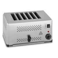 Commercial Slot Toaster | 6 Slice Toaster | High Speed Catering Toaster | Modena MTS6