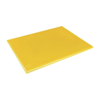 Extra Large High Density Chopping Board | Yellow Cutting Board | Commercial Kitchen | Hygiplas J045