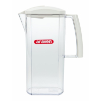 Service Jug 2 Litre | Beverage Pitcher | Polycarbonate Drink Container | Araven J283