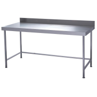 Stainless Steel Wall Table | Fully Welded Kitchen Worktop | 1200x700mm | Parry FSWT1200-7