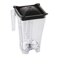 Santos JB911 Complete Bowl with Foam Milk Agitator Replacement Spare Part (Fits DN638)