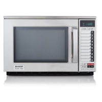 Commercial Microwave Oven | Heavy Duty Catering Microwave | 1900W Power | Sharp R24AT