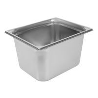Stainless Steel 1/2 Gastronorm Pan | 200mm Deep GN Container | Heavy Duty | Bourgeat K057