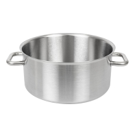 Commercial Casserole Pan | 5 Litre Excellence Pan | Stainless Steel Stockpot | Bourgeat K790