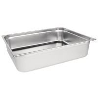 Stainless Steel 2/1 Gastronorm Pan | Commercial Kitchen Container | 150mm Deep | Vogue K807