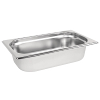 Stainless Steel Gastronorm Pan | 1/4 GN Container | 65mm Deep | Vogue K818