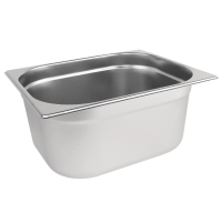 Stainless Steel Gastronorm Pan | 1/2 GN Container | 150mm Deep | Vogue K930