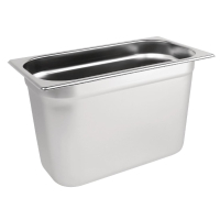 Stainless Steel Gastronorm Pan | 1/3 GN Container | 200mm Deep | Vogue K936
