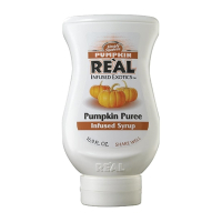 Commercial Pumpkin Puree Infused Syrup | Flavoured Beverage Syrup | 500ml Bottle | Re'al KA218