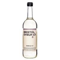 Simple Syrup | 1:1 Sugar Syrup | 750ml Bottle | Bristol Syrup Co. KA220