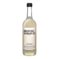 Coconut Syrup | No.10 Flavoured Syrup | 750ml Bottle | Bristol Syrup Co. KA229
