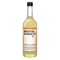 Pineapple Coconut Syrup | Cocktail Syrup | 750ml Bottle | Bristol Syrup Co. KA230