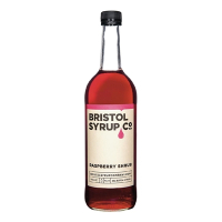 Raspberry Shrub Syrup | No.13 Flavoured Cocktail Syrup | 750ml Bottle | Bristol Syrup Co. KA231