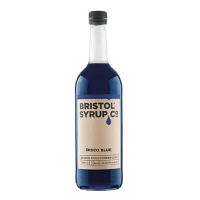 Commercial Cocktail Syrup | Blue Syrup | 750ml Bottle | Bristol Syrup Co. KA242