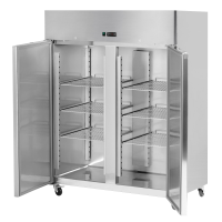Commercial Double Door Upright Freezer | Gastronorm Freezer | 1200 Litres | King KF1200