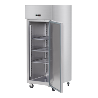Commercial Upright Gastronorm Fridge | Single Door Refrigerator | 600 Litre Capacity | King KP600