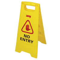 No Entry Safety Sign | Prohibition Sign | Compliance Signage | Jantex L434