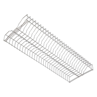 Stainless Steel Plate Racks | Commercial Plate Storage | Kitchen Organizer | Vogue L441