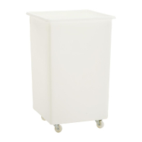 Mobile Ingredient Bin | Dry Food Storage Container | 118L Capacity | Ingredient Storage L550