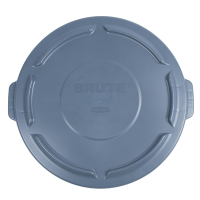 Commercial Waste Container Lid | Brute Snap On Lid | Grey 121 Litre | Rubbermaid L642
