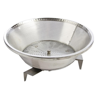 Santos L898 Complete Basket With 0.5mm Holes For High Output Juice Extractor Replacement Spare Part (Fits K278)