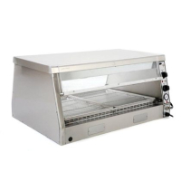 Commercial Heated Chicken Display | Hot Food Display Cabinet | 2 Pans | Archway HD2