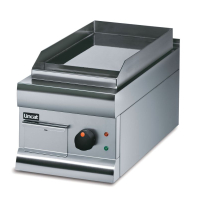 Commercial Hard Chrome Griddle | Flat Top Cooking Plate | 300mm x 600mm | Lincat GS3C