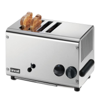 Commercial 4 Slot Toaster | Electric Heavy Duty Toaster | Stainless Steel | Lincat LT4X