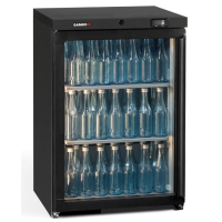 Single Door Back Bar Bottle Cooler | Commercial Bar Fridge | 150L Capacity | Gamko MG3/150LG