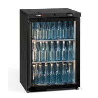 Back Bar Bottle Cooler | Single Door Refrigerator | Commercial Fridge | Gamko MG3/150RG
