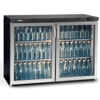 Commercial Bottle Cooler | Double Door Bottle Fridge | 275L Capacity | Gamko MG3/275GCS