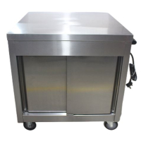 Mobile Hot Cupboard | Heated Food Trolley | Temperature Control | Modena MHC3