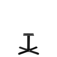 Cruciform Coffee Table Base | Medium Black Table Stand | 500mm Height | Orlando BLK-MEDIUM