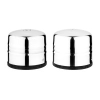 Jumbo Salt and Pepper Set | Condiment Set | Large Capacity Shakers | P044