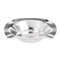 Commercial Ashtray | Outdoor Smoking Receptacle | Stainless Steel | P326