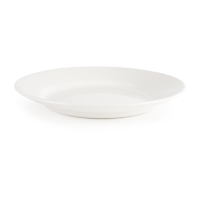Mediterranean Dishes | White Bistro Dish | 254mm | Churchill P435