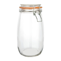 Clip Top Preserve Jar | Glass Storage Container | 1.5 Litre Capacity | P493