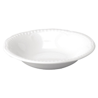 Oatmeal Bowls | Porcelain Cereal Bowl | 180mm Diameter | Churchill Buckingham White P873
